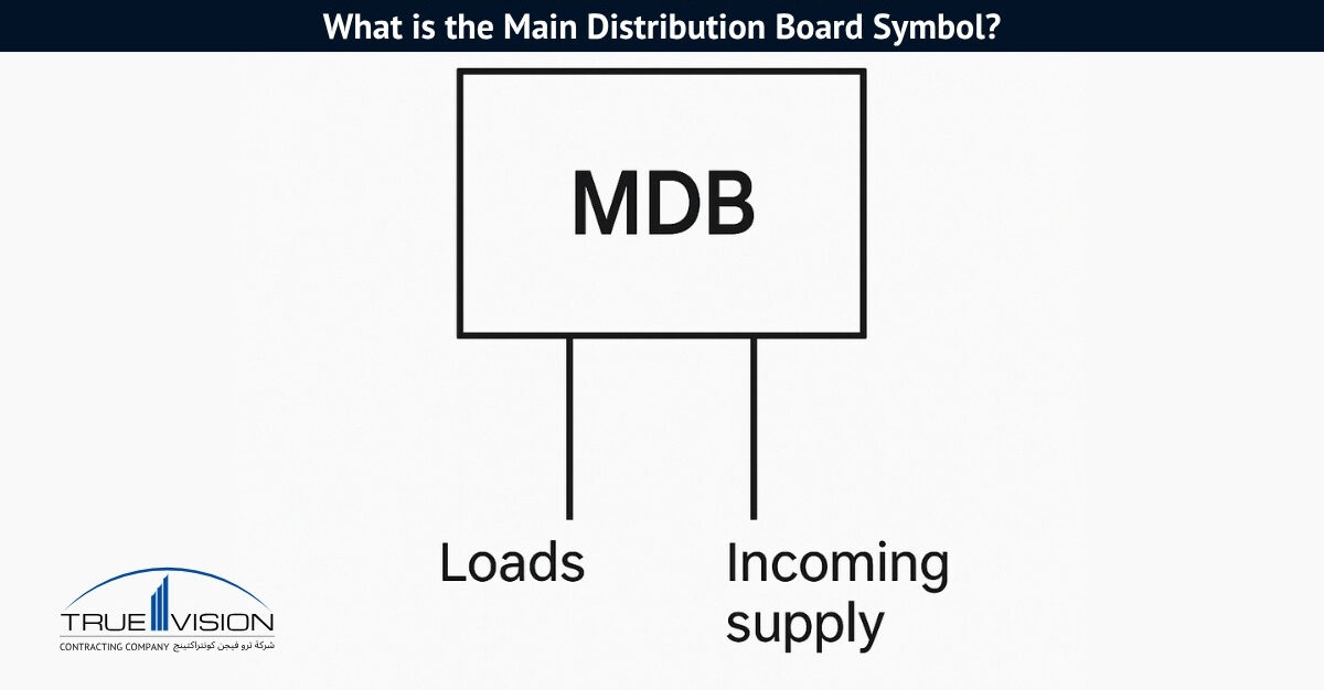 What is the Main Distribution Board Symbol